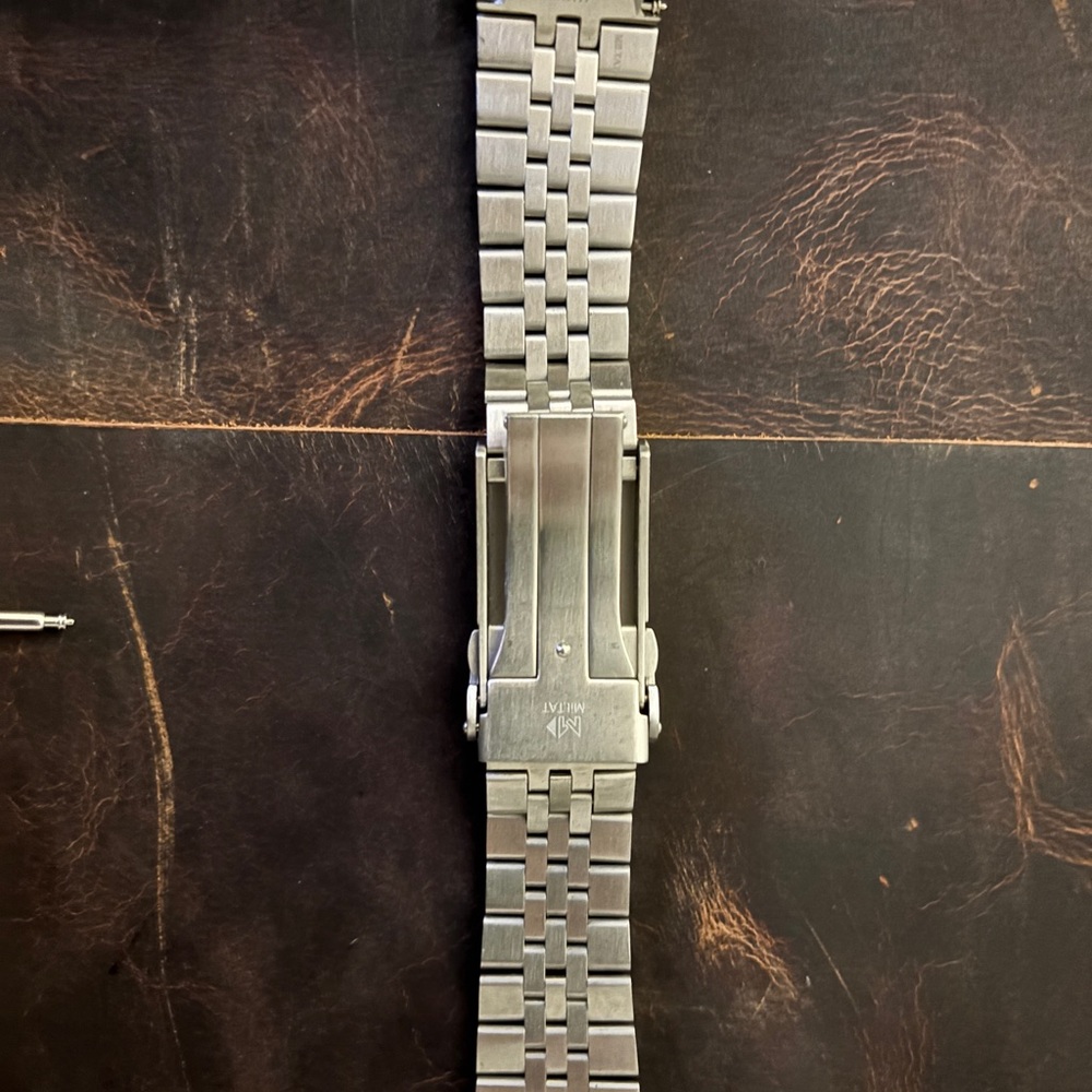 MiLTAT 22mm Super-JUB Watch Band compatible with Seiko 5 Sports - Picture 2 of 3